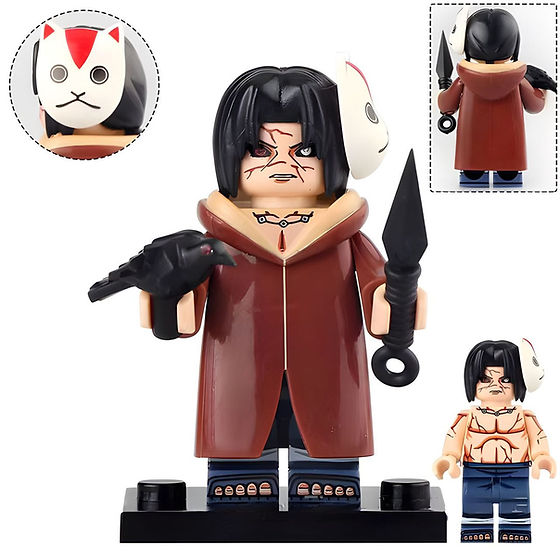 Itachi Uchiha from Naruto Custom Anime Minifigure.