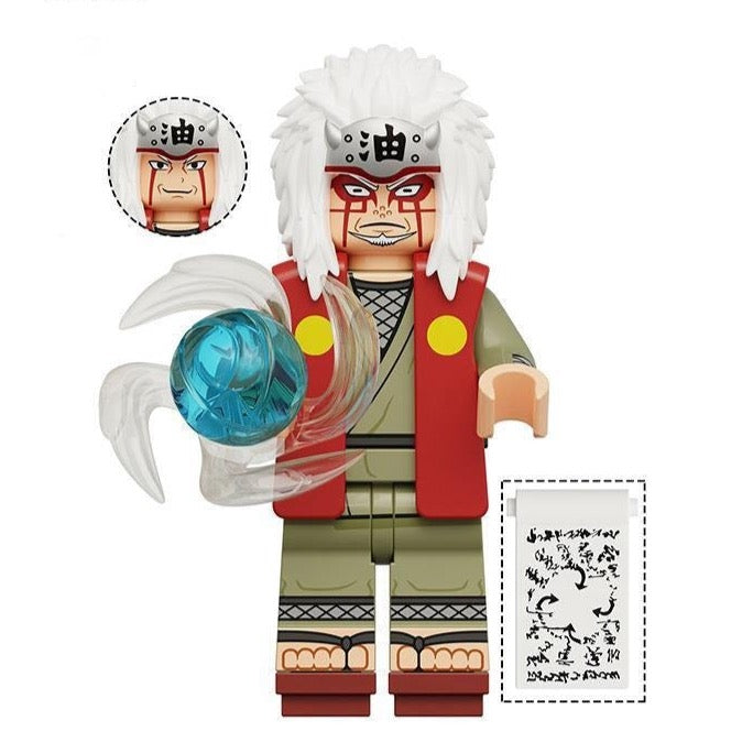 Jiraiya From Naruto Minifigure.