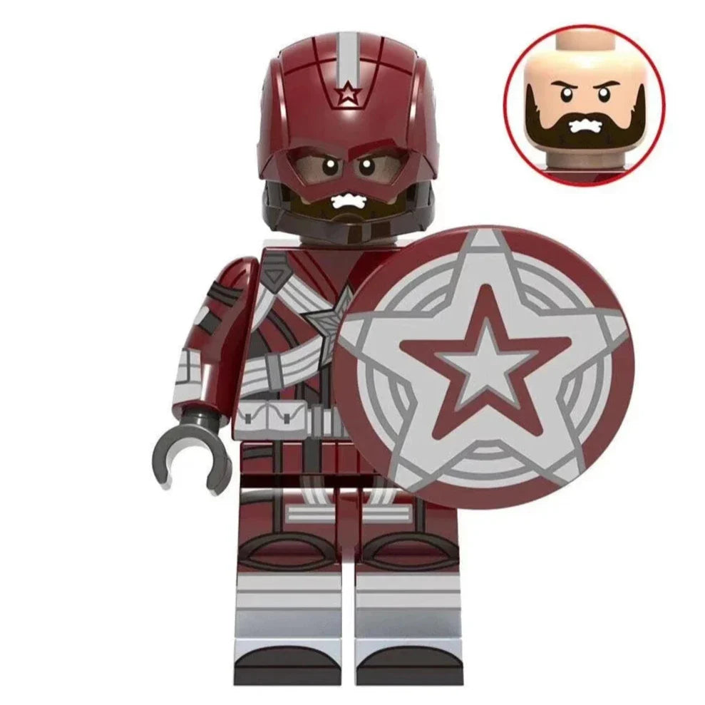 Red Guardian Custom Marvel Superhero Minifigure.