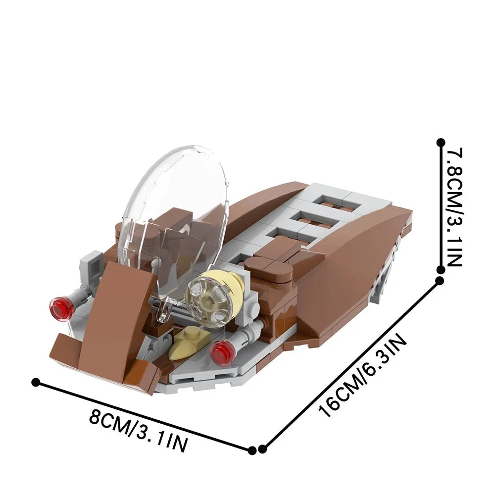 Combat Droid Transport Custom Star Wars MOC.