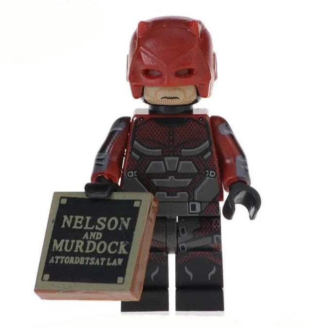 Daredevil Custom Marvel Superhero Minifigure.
