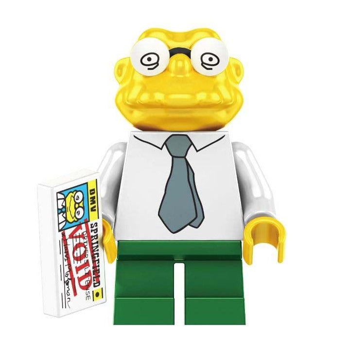 Hans Moleman Custom The Simpsons Minifigure.