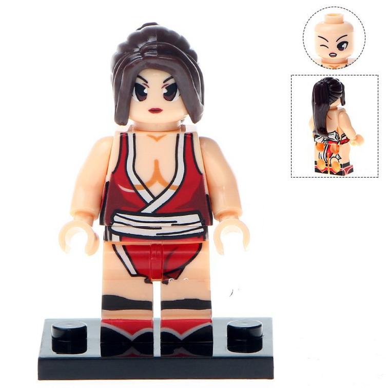 Mai Shiranui Fatal Fury Custom Minifigure.