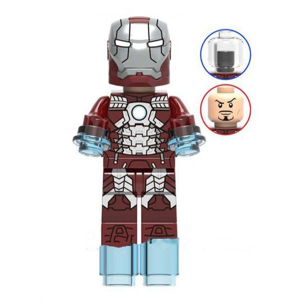 Iron Man Mark 5 Marvel Superhero Minifigure.