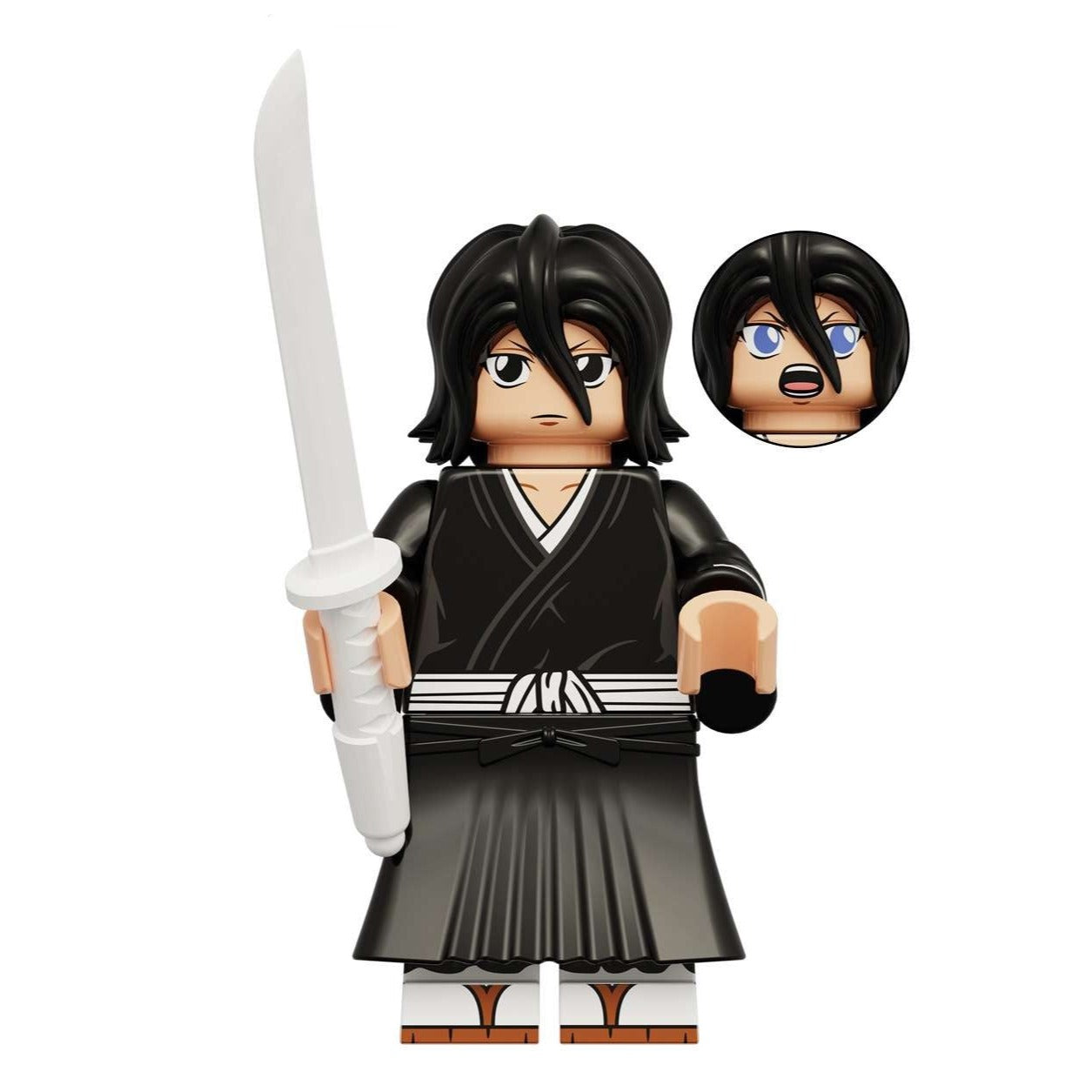 Rukia Kuchiki from Bleach Anime Minifigure.