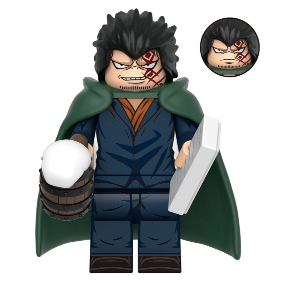 Monkey D. Dragon Custom One Piece Anime Minifigure.