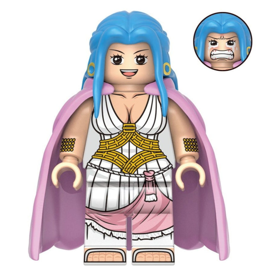 Nefertari Vivi Custom One Piece Anime Minifigure.