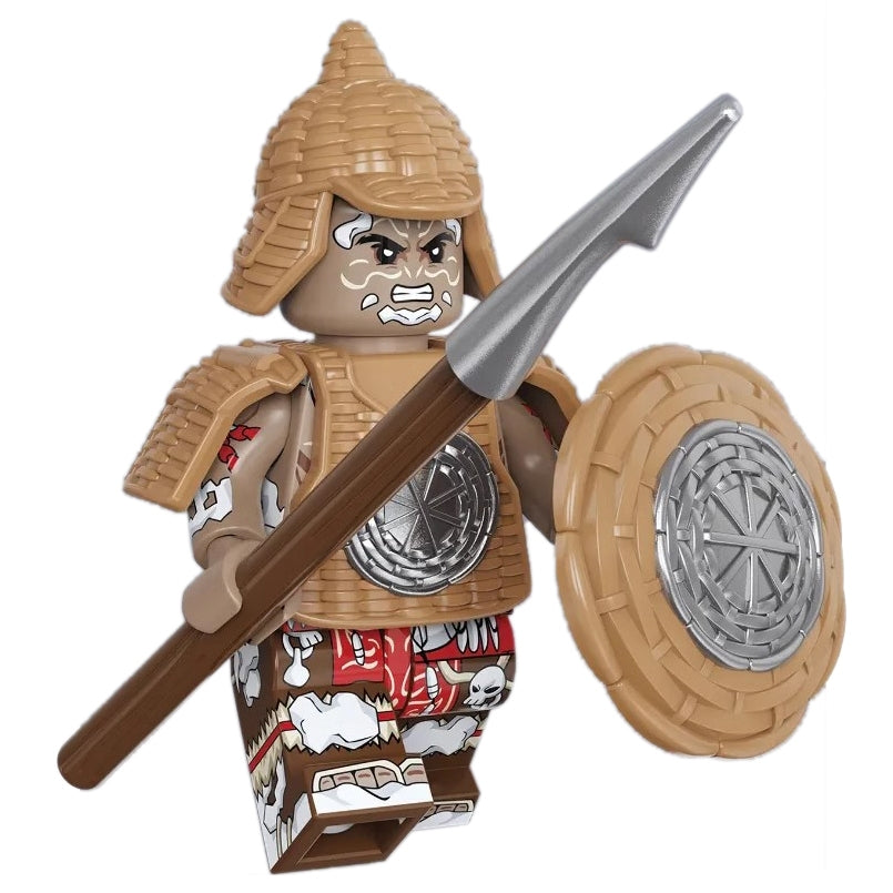 Southern Yue Barbarian Warrior Custom Minifigure.
