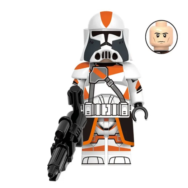 Heavy 212th Trooper Custom Star Wars Minifigure.