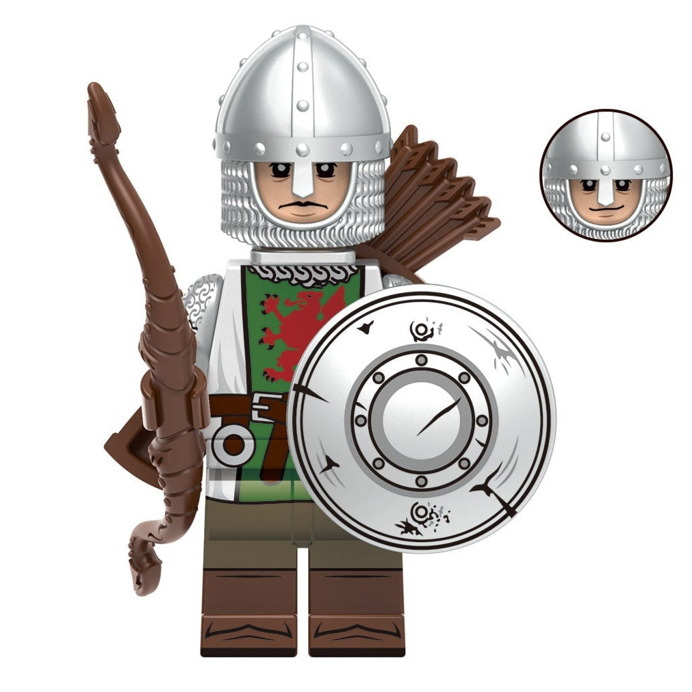 Ascension Bowman Medieval Knight Custom Minifigure.