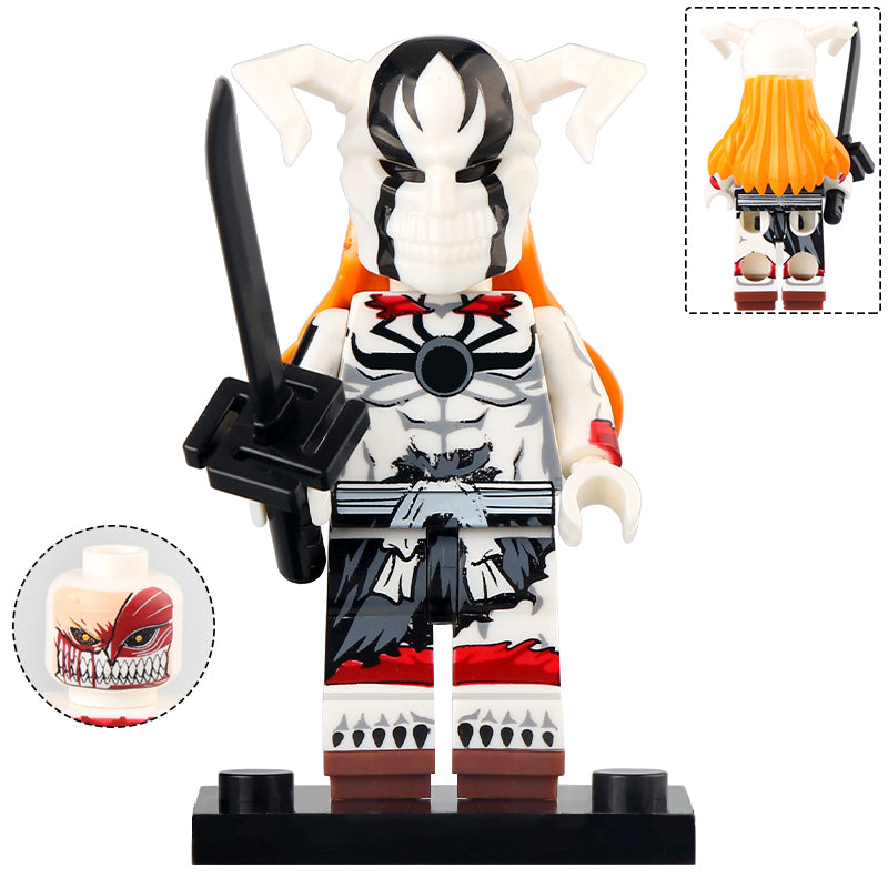 Buy Ichigo Kurosaki from Bleach Anime Custom Minifigure | Custom