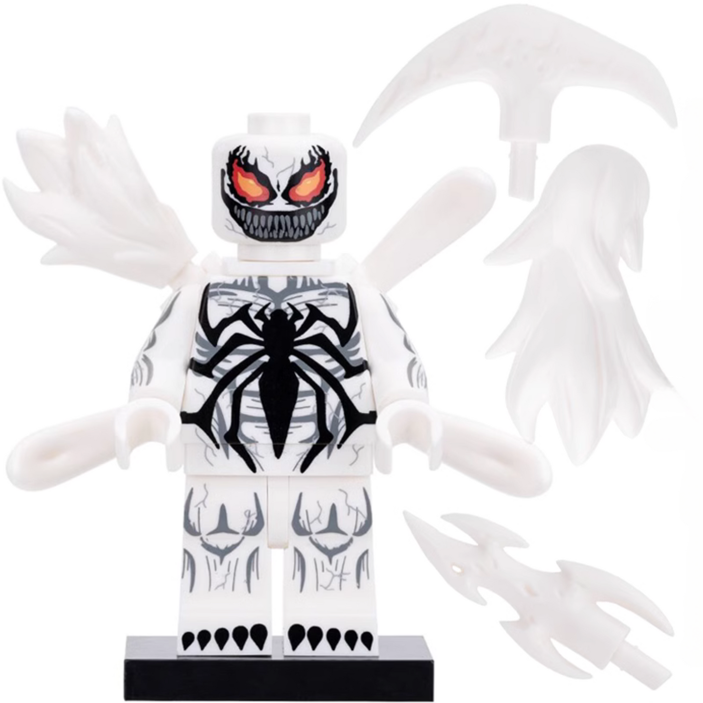 Anti-Venom Venom Custom Marvel Superhero Minifigure.