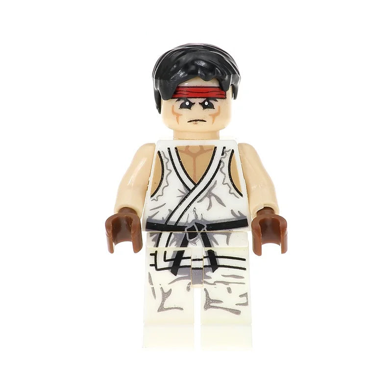 Ryu Street Fighter Custom Minifigure.