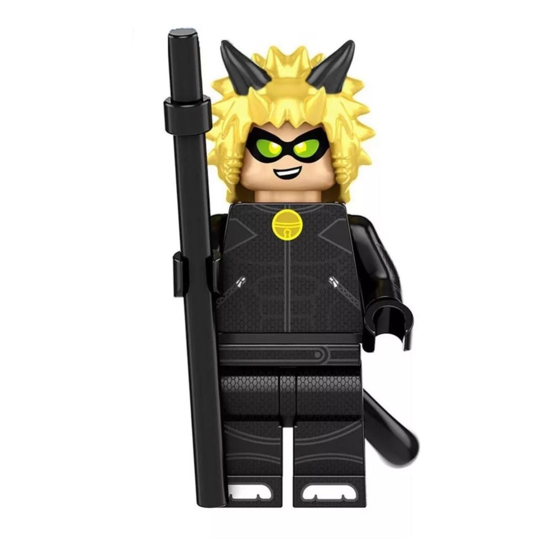 Cat Noir Custom Miraculous Ladybug Minifigure.