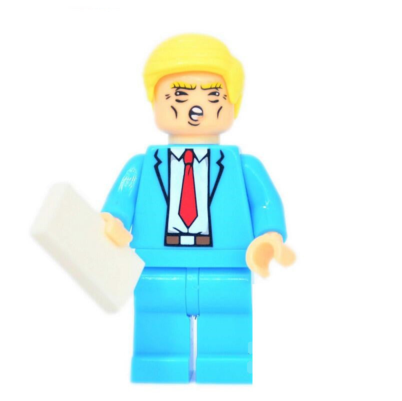 Donald Trump Minifigure American President.