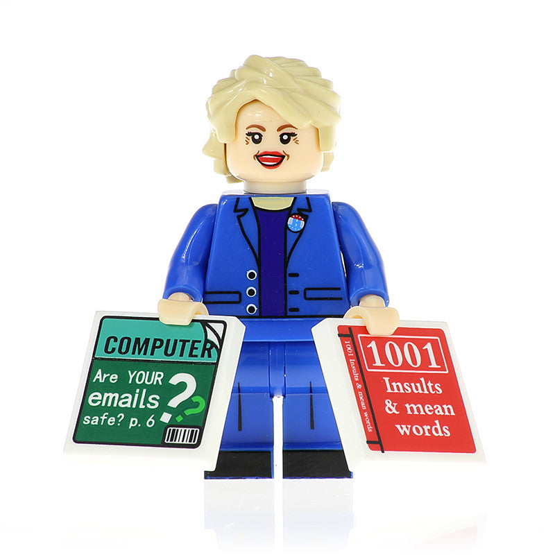 Hillary Clinton Minifigure.