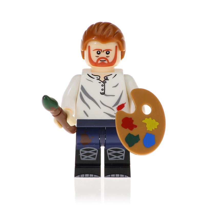Vincent Willem van Gogh Artist Minifigure.