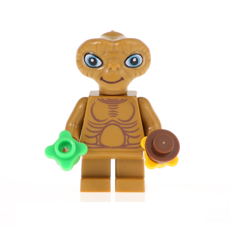 E.T. from E.T. the Extra-Terrestrial Custom Minifigure.