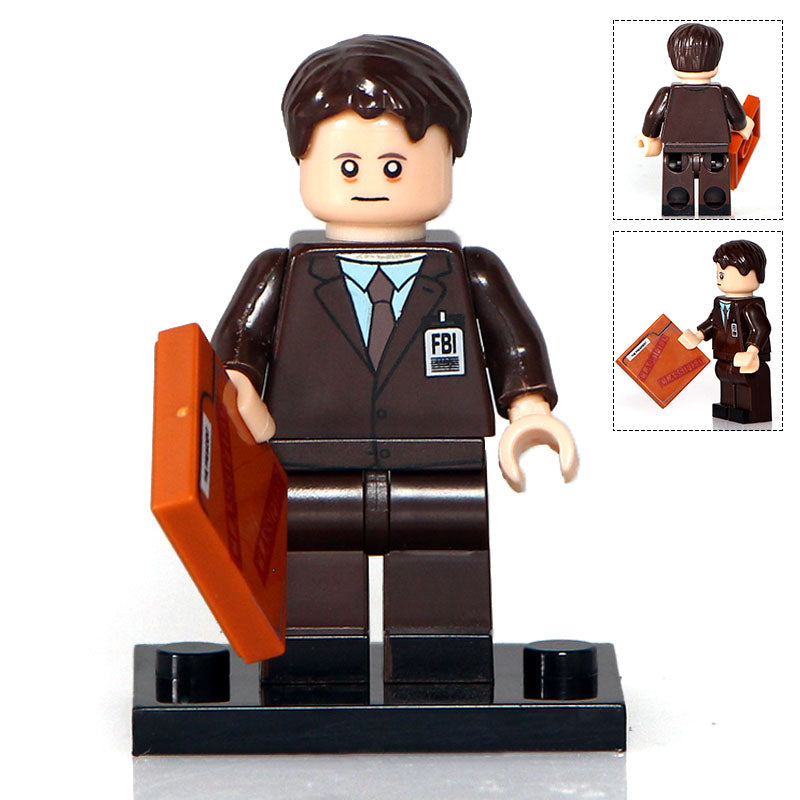 Fox Mulder from The X-Files TV Show Minifigure.