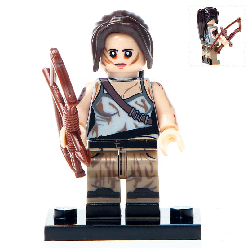 Lara Croft from Tomb Raider Video Game Series Minifigure.