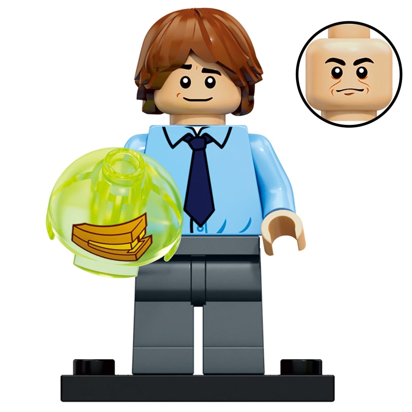 Jim Halpert Custom The Office Minifigure