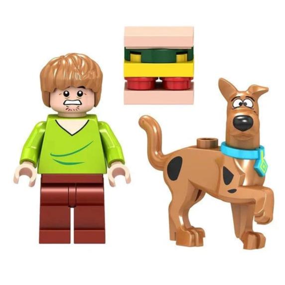 Shaggy and Scooby-Doo Custom Minifigure.