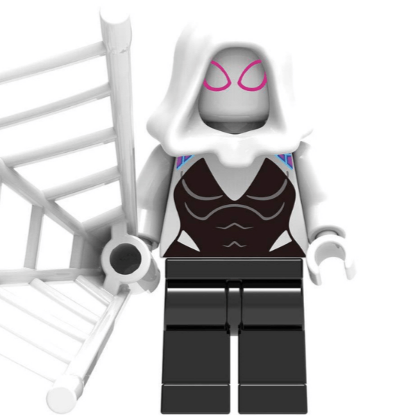 Ghost Spider (Gwen Stacy) Custom Marvel Superhero Minifigure