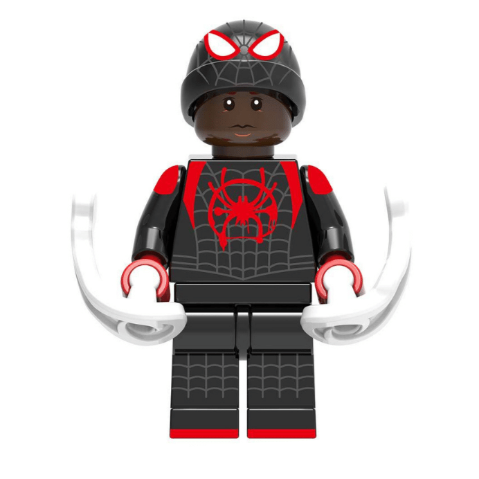 Spider-Man (Miles Morales) Custom Marvel Superhero Minifigure