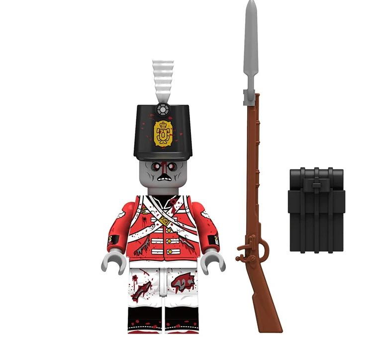 Zombie Soldier Custom Horror Minifigure.