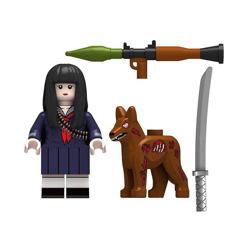 Fusako Zombie Slayer Custom Horror Minifigure.