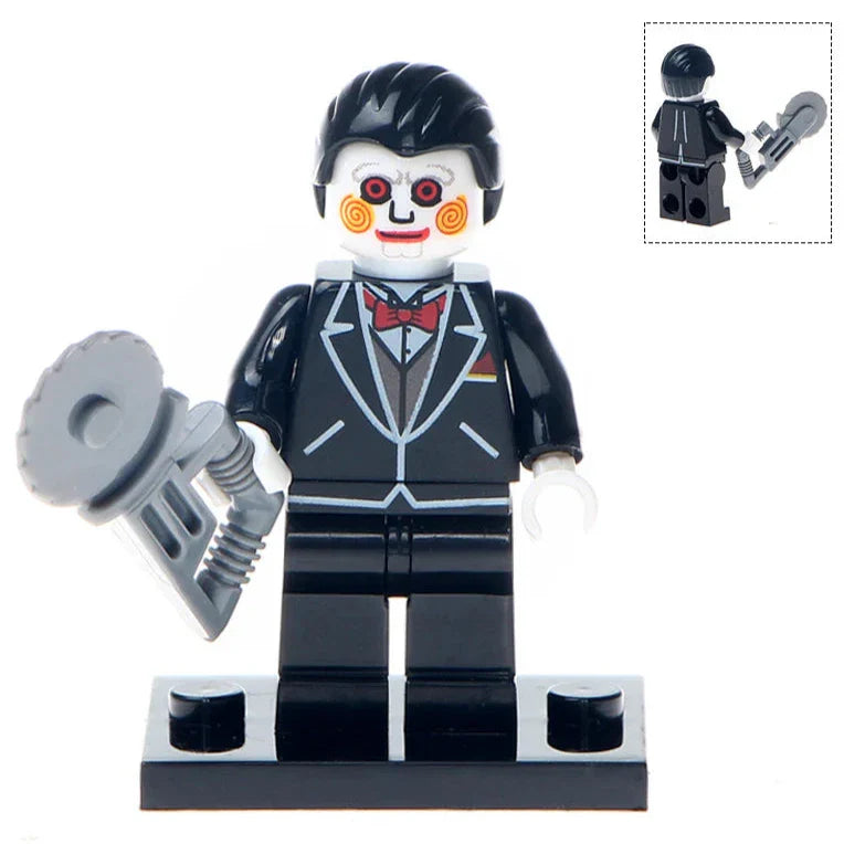 Billy Jigsaw the Puppet from SAW Horror Film Minifigure.