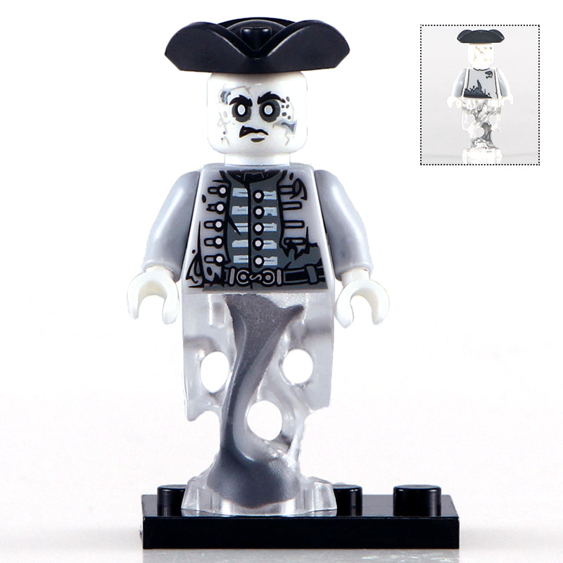Officer Santos from Pirates of the Caribbean Minifigure.