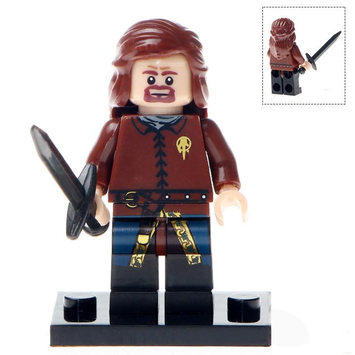 Ned Stark from Game of Thrones custom Minifigure.