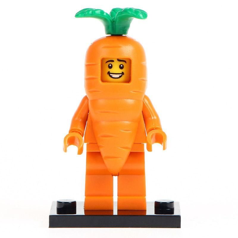 Carrot Man Custom Collectable Series Minifigure.