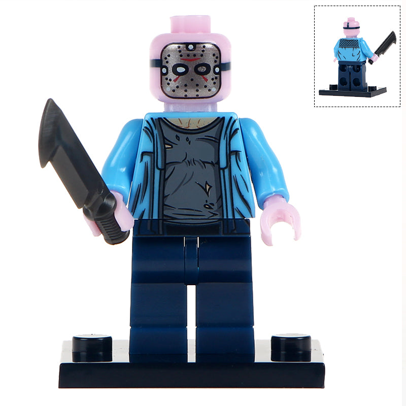 Jason Voorhees Horror Movie Custom Minifigure.