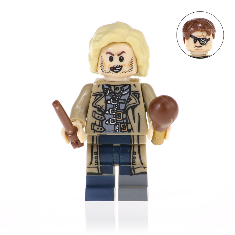 Alastor Mad-Eye Moody custom Harry Potter Series Minifigure.