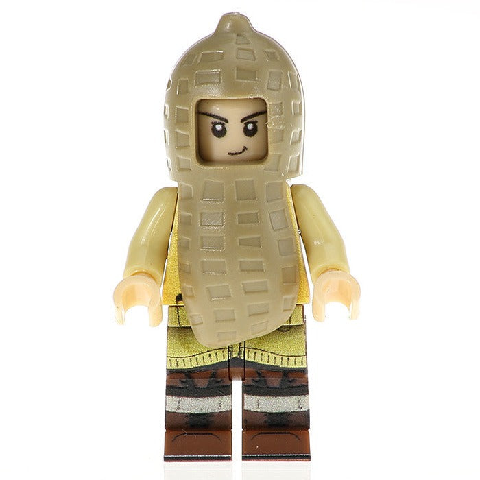 Peanuts Outfit Mascot Food Minifigure.