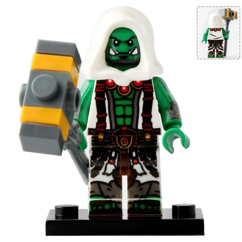 Thrall from World of Warcraft Minifigure.