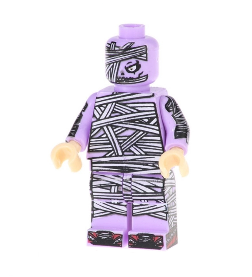 Awakened Mummy Custom Horror Minifigure.