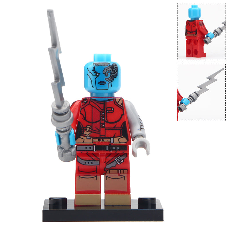 Nebula Custom Marvel Superhero Minifigure Guardians of the Galaxy.