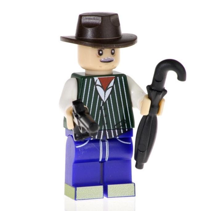 Agent Champagne from Kingsman Movie Custom Minifigure.