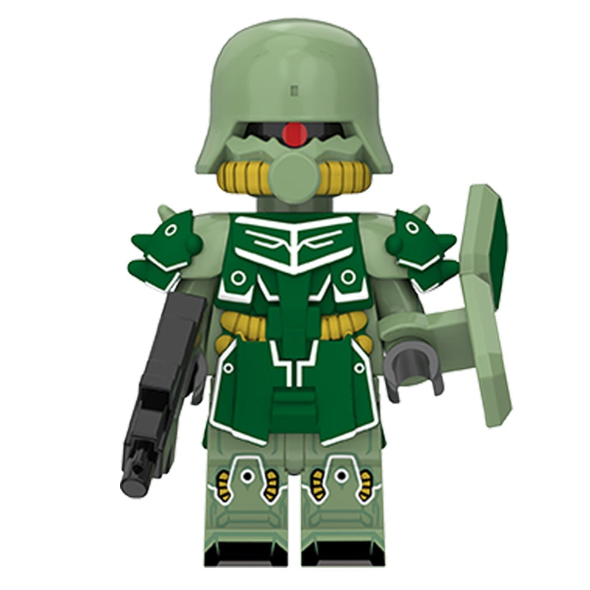 AMS-129 Geara Zulu Gundam Custom Anime Minifigure.