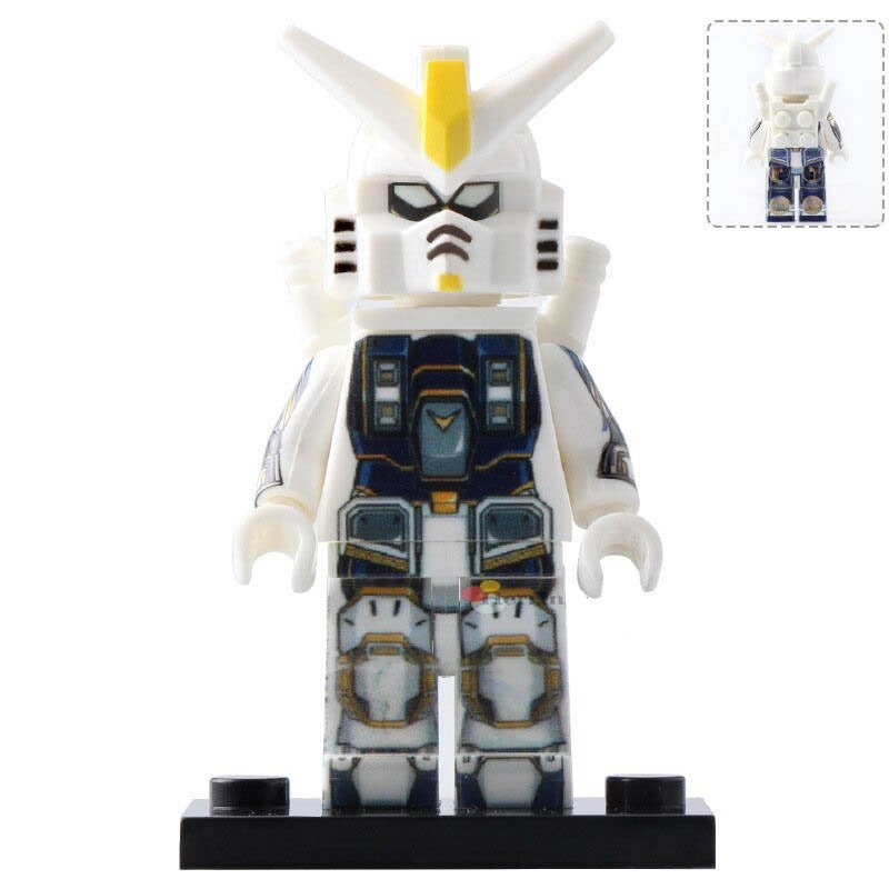 RX-78AL Atlas Gundam Custom Anime Minifigure.