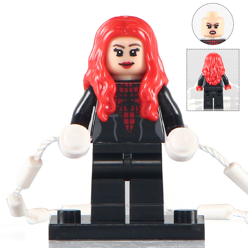 Mary Jane Watson from Spider-Man Custom Marvel Superhero Minifigure.