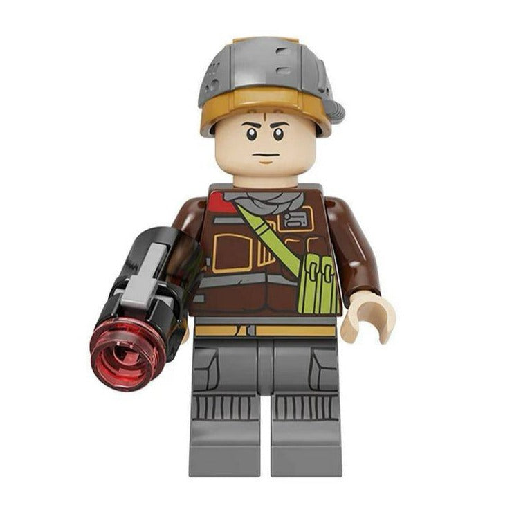 Corporal Yosh Calfor Rebel Trooper custom Star Wars Minifigure.