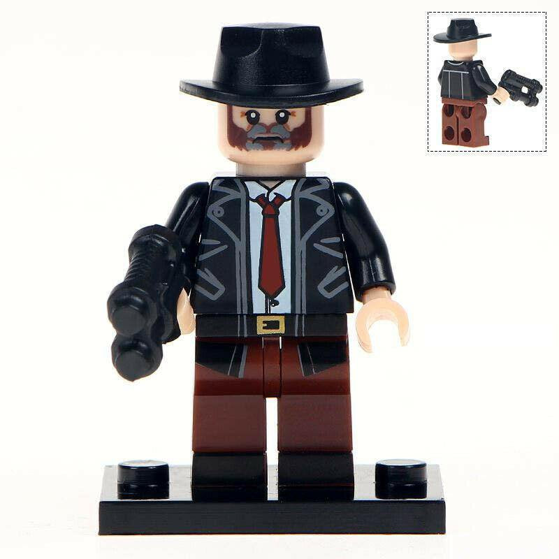 Harvey Bullock (Gotham) Custom DC Superhero Minifigure.