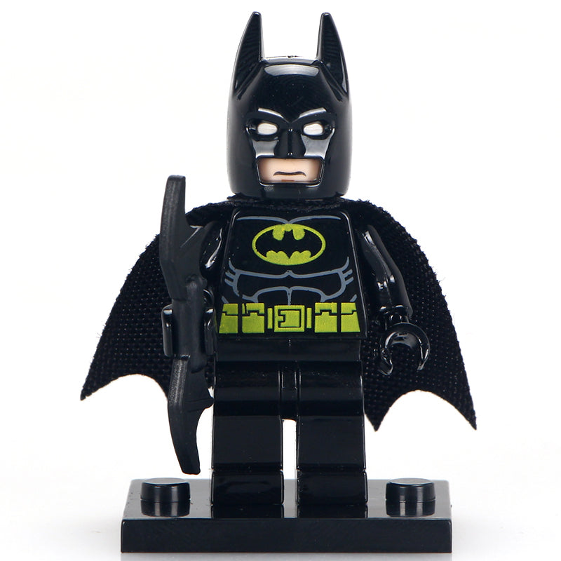 Chrome Batman Custom DC Comics Superhero Minifigure.