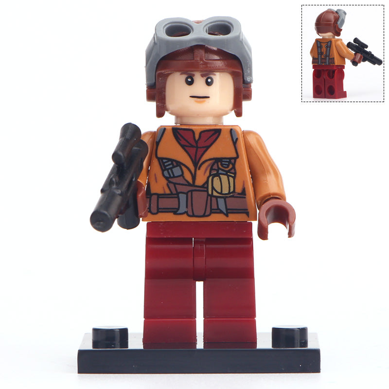 Rebellion Pilot custom Star Wars Minifigure.