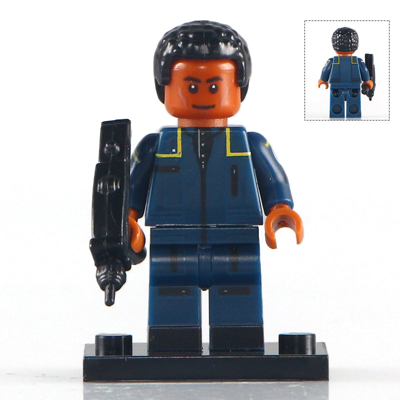 Travis Mayweather custom Star Trek Minifigure.