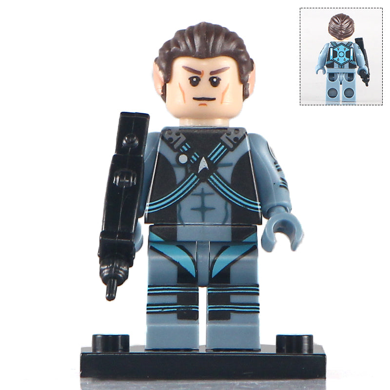 Spock (Flight Suit) custom Star Trek Minifigure.